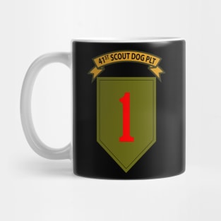 41st  Scout Dog Platoon, 1st Infantry Div Mug